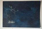 Geboortekaartje ,  Joáo 8-12-2024, sterrenbeeld, Verzamelen, Geboortekaartjes en Visitekaartjes, Ophalen of Verzenden, 2000 tot heden