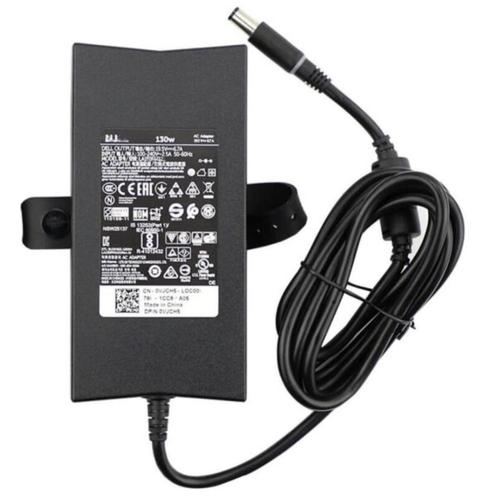 Partij Originele Dell adapter PA-4E 130W, Computers en Software, Laptop-opladers, Gebruikt, Ophalen of Verzenden