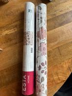 Behang bloemetjes Estahome, Ophalen of Verzenden, Minder dan 10 m², Paars