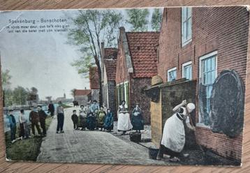 Oude ansichtkaart Spakenburg-Bunschoten beschikbaar voor biedingen