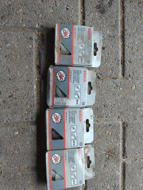 Bosch SDS-clic Moeren M14 - 4 stuks, Doe-het-zelf en Verbouw, Gereedschap | Slijpmachines, Gebruikt, Haakse handslijpmachine, 1000 watt of meer