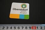 sticker Duitsland Oberstdorf Skidorf Bergdorf, Ophalen, Zo goed als nieuw