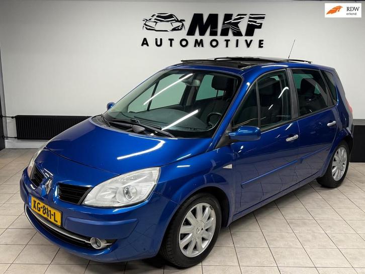 Renault Scénic 1.6-16V Authentique 2006 ECC/PANO/LMV/APK!, Auto's, Renault, Bedrijf, Te koop, Scénic, ABS, Airbags, Boordcomputer