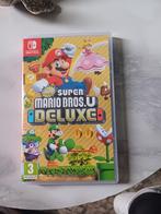New Super Mario Bros. U Deluxe, Spelcomputers en Games, Vanaf 3 jaar, Platform, Ophalen of Verzenden, Zo goed als nieuw