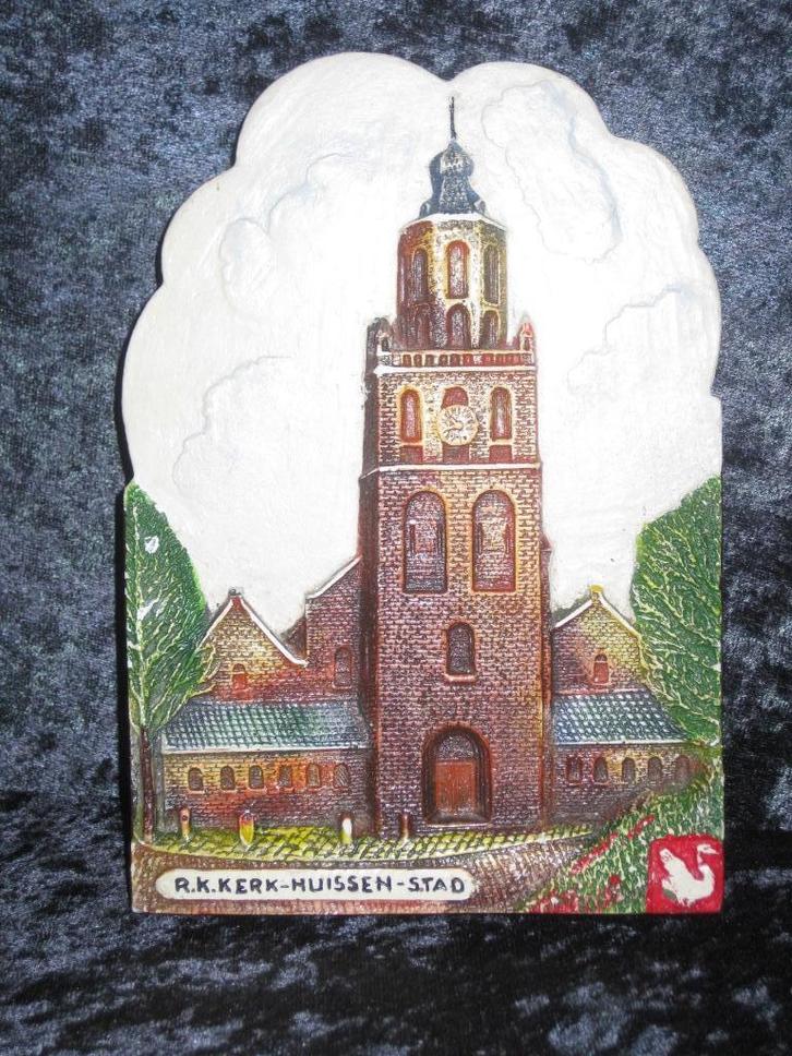 Huissen -Stad R.K.Kerk Tegel, Doe-het-zelf en Verbouw, Tegels, Wandtegels, Keramiek, 60 cm of meer, Minder dan 20 cm, Minder dan 5 m²