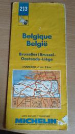 oude Michelin wegenkaart nr. 213, Boeken, Atlassen en Landkaarten, Gelezen, Verzenden, Landkaart, 1800 tot 2000