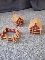 Set woningen in aanbouw, Hobby en Vrije tijd, Modeltreinen | N-Spoor, Overige merken, Gelijkstroom of Wisselstroom, Brug, Tunnel of Gebouw