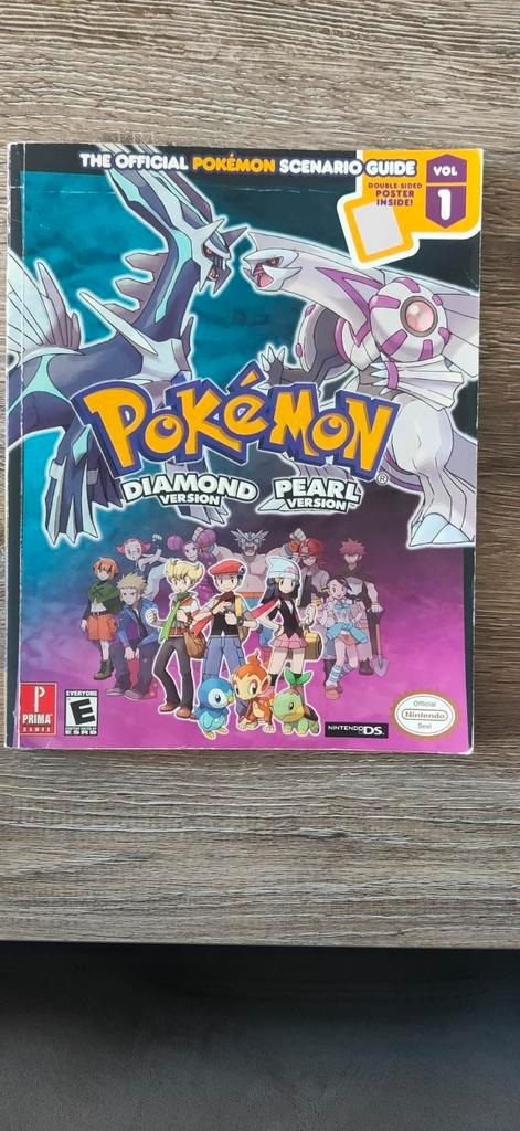 Pokemon Game Boek - Guide Diamond Pearl Version, Spelcomputers en Games, Games | Nintendo DS, Zo goed als nieuw, Role Playing Game (Rpg)