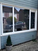 Kunstof kozijn met dubbele beglazing, Ophalen of Verzenden, Gebruikt, Kunststof, Raamkozijn