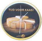 Klok - Tijd voor kaas, Verzamelen, Merken en Reclamevoorwerpen, Ophalen of Verzenden, Gebruikt, Reclamebord