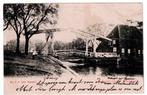 Medemblik 1904. De Kwikkelsbrug., Verzamelen, Ansichtkaarten | Nederland, Ophalen of Verzenden, Voor 1920, Gelopen, Noord-Holland