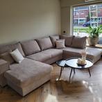 U bank Palermo Teddy Boucle stof - DIRECT leverbaar !!, Ophalen of Verzenden, Nieuw, Hout