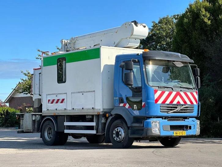 Volvo FL 240 ARBEITSBUHNE/SKYWORKER/17.5m DK1012, Auto's, Vrachtwagens, Bedrijf, Te koop, Achteruitrijcamera, Cruise Control, Parkeercamera