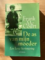 De as van mijn moeder - Frank McCourt, Ophalen of Verzenden, Zo goed als nieuw, Overige