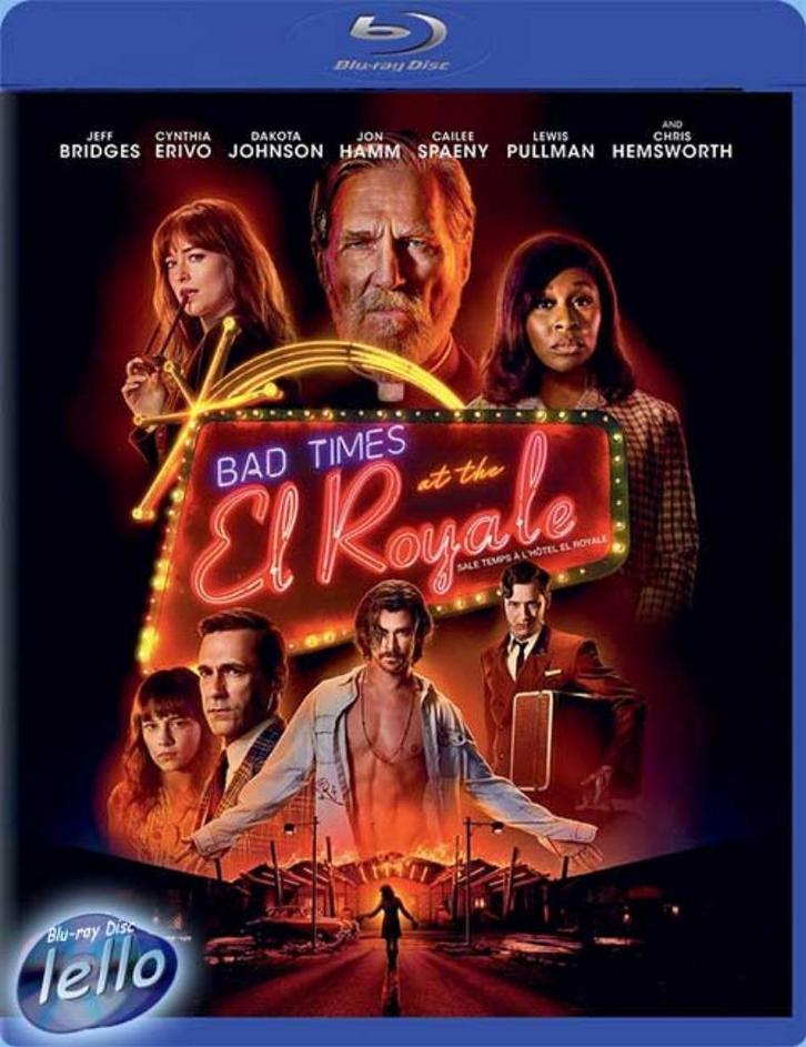 Blu-ray: Bad Times at the El Royale (2018 Jeff Bridges) NL, Cd's en Dvd's, Blu-ray, Nieuw in verpakking, Thrillers en Misdaad