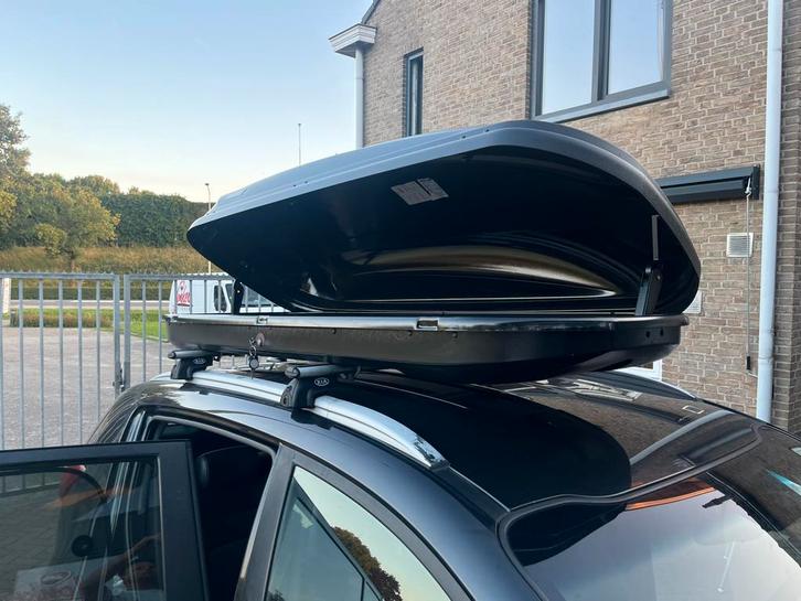 Thule Dakkoffer / skikoffer / skibox te huur., Auto diversen, Dakkoffers, Zo goed als nieuw, Ophalen