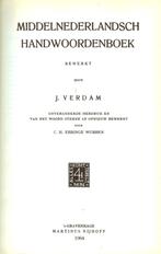 Verdam - Middelnederlandsch handwoordenboek Martinus Nijhoff, Ophalen of Verzenden, Gelezen