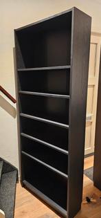 IKEA Billy Zwart, Ophalen, Met plank(en), Gebruikt, 50 tot 100 cm