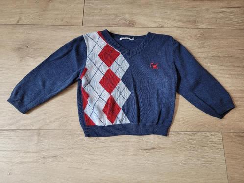 NAME IT blauwe trui met patroon maat 86 ~ TH3021, Kinderen en Baby's, Babykleding | Maat 86, Gebruikt, Jongetje, Truitje of Vestje