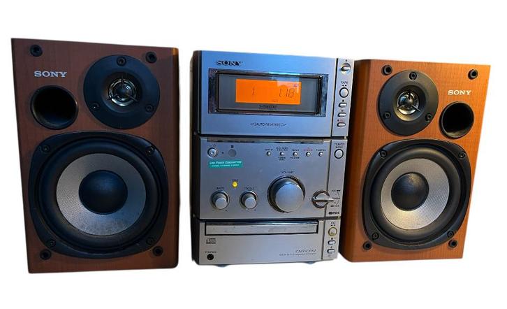 Sony Micro System CMT-CPX1 - Home stereo system, Audio, Tv en Foto, Stereo-sets, Zo goed als nieuw, Cassettedeck, Cd-speler, Tuner of Radio
