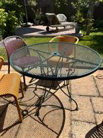 Gietijzeren tuintafel GRATIS af te halen vd week, Ophalen, Gebruikt, Rond