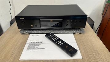 Denon DCD-500AE CD speler + originele Afstandsbediening beschikbaar voor biedingen