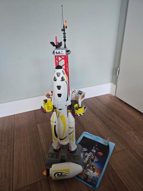 Playmobil Mars-racket met lanceerplatform - 9488, Kinderen en Baby's, Speelgoed | Playmobil, Zo goed als nieuw, Ophalen of Verzenden