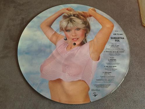 Maxisingle Picture Disc / Samantha Fox / Aim to win /i.z.g.s, Cd's en Dvd's, Vinyl Singles, Zo goed als nieuw, Maxi-single, Pop