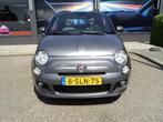 Fiat 500 C 0.9 TwinAir 500S Cabrio, Auto's, Euro 5, Gebruikt, Zwart, Cabriolet