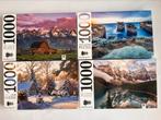 4 Mindboggler puzzels, Ophalen of Verzenden, 500 t/m 1500 stukjes, Zo goed als nieuw, Legpuzzel