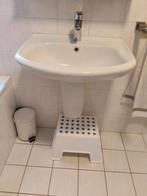 Sphinx wastafel 60 cm met Grohe wastafelkraan, Ophalen, Gebruikt, 50 tot 100 cm, Minder dan 100 cm