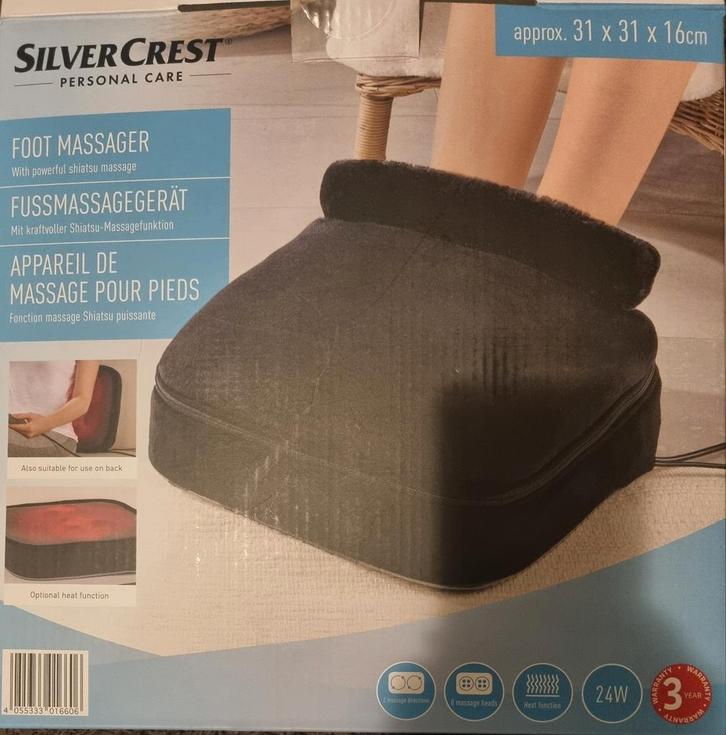 zgan (voeten)massage apparaat met warmte, Sport en Fitness, Massageproducten, Zo goed als nieuw, Apparaat, Ophalen of Verzenden