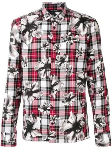 Mooi hemd van het merk NEIL BARRETT Floral Plaid Maat L beschikbaar voor biedingen