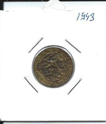 1 Cent 1943 beschikbaar voor biedingen