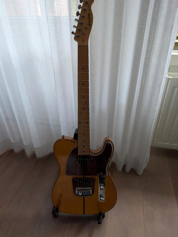 Telecaster "Prince" Harley Benton, Muziek en Instrumenten, Snaarinstrumenten | Gitaren | Elektrisch, Zo goed als nieuw, Solid body