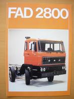 DAF FAD 2800 Brochure 1979 - GB - 8x4 FAD2800, Ophalen, Zo goed als nieuw, Overige merken, DAF Trucks