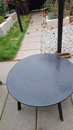 Tuintafel Intratuin - Zwart, Tuin en Terras, Tuintafels, Ophalen