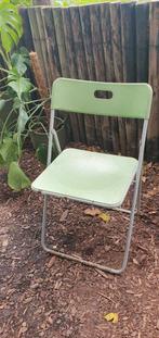 Gratis: 2 klapstoeltjes, Tuin en Terras, Tuinstoelen, Ophalen, Kunststof