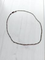 Witgoud ketting 3mm 18inch Clean Figaro Drippy, Sieraden, Tassen en Uiterlijk, Ophalen of Verzenden, Nieuw, Wit, Goud