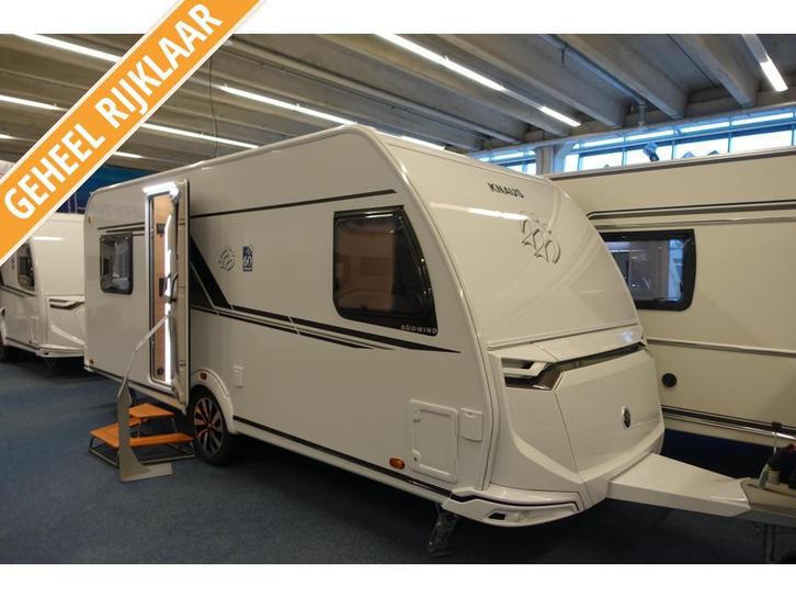 Knaus Sudwind 60 Years 500 FU;super luxe en ruim, Caravans en Kamperen, Caravans, Bedrijf, tot en met 4, 1250 - 1500 kg, Rondzit