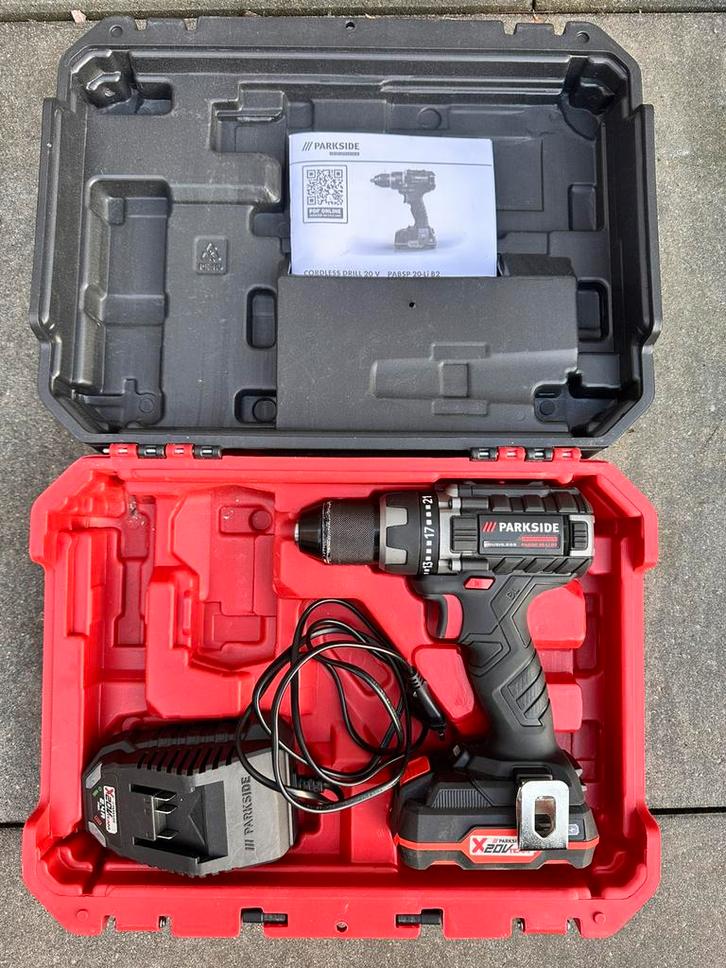 Parkside performance boormachie, Doe-het-zelf en Verbouw, Gereedschap | Boormachines, Zo goed als nieuw, Boormachine, Ophalen