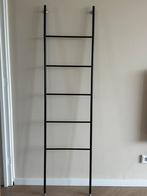 Handdoekenrek decoratie ladder zwart, Ophalen, Gebruikt