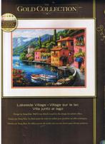 Borduurpakket Lakeside Village van Dimensions Gold, Nieuw, Ophalen of Verzenden, Borduurpakket
