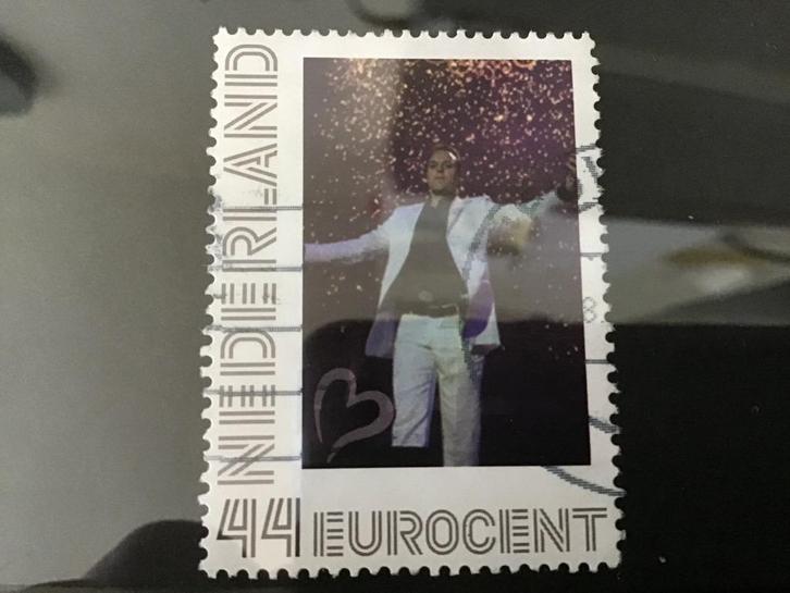 persoonlijke postzegel Frans Bauer gestempeld    131, Postzegels en Munten, Postzegels | Nederland, Gestempeld, Na 1940, Ophalen of Verzenden