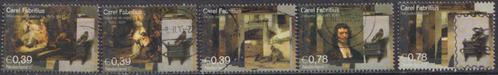 Carel Fabritius uit serie 2285 - 2294  O. ADV. no.3 E., Postzegels en Munten, Postzegels | Nederland, Gestempeld, Na 1940, Verzenden