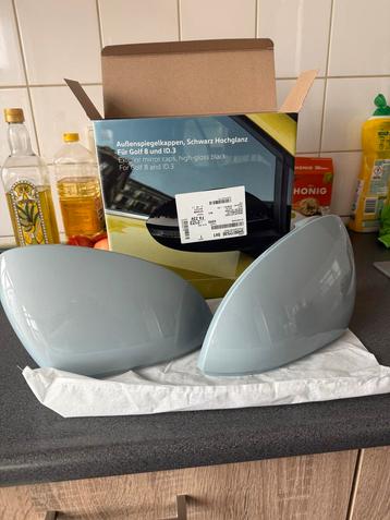 VW Golf 8 / ID.3 Spiegelkappen Crystal Ice VSL Nieuw beschikbaar voor biedingen