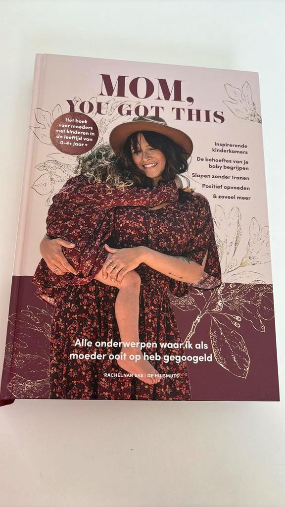 Rachel Van Sas - Mom, You Got This, Boeken, Zwangerschap en Opvoeding, Zo goed als nieuw, Zwangerschap en Bevalling, Ophalen of Verzenden