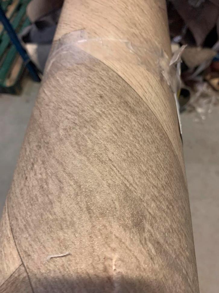 Vinyl vloerbedekking - Nieuwstaat 2,40x360 cm, Huis en Inrichting, Stoffering | Vloerbedekking, Zo goed als nieuw, Vinyl, Beige