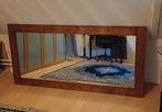 Grote spiegel met houten lijst, Antiek en Kunst, Antiek | Spiegels, Ophalen, Rechthoekig