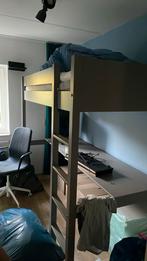 Hoogslaper 1 persoons, Huis en Inrichting, Slaapkamer | Stapelbedden en Hoogslapers, Eenpersoons, Ophalen of Verzenden, Zo goed als nieuw